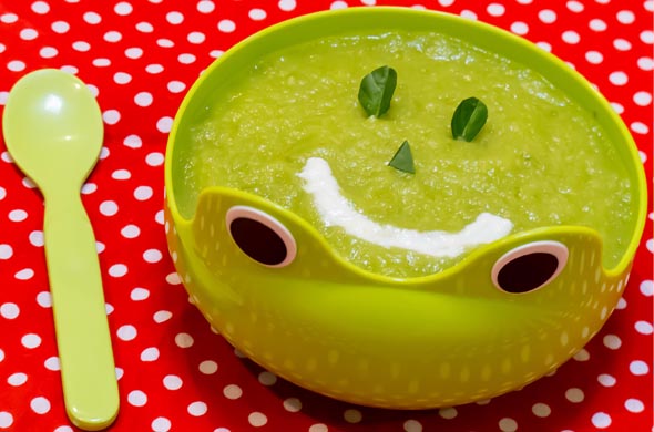 Velouté vert
