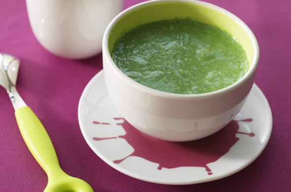 Velouté d’épinards à la sole