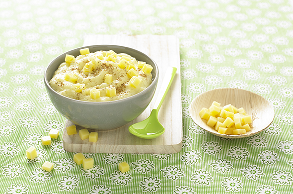 Puerro fondant con queso rallado