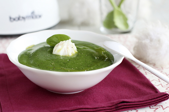 Crema de Espinacas
