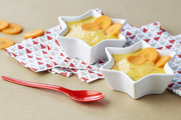Petit pot de tapioca pour bébé