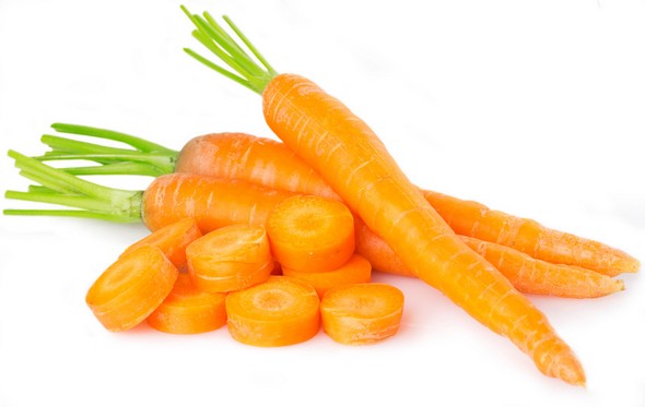 Fresh carrots