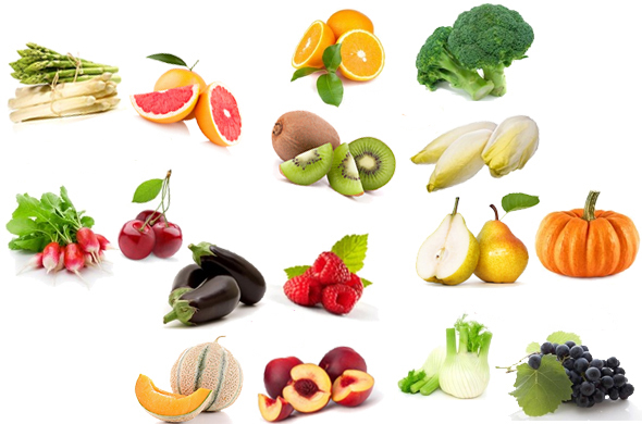 Koken met seizoensfruit en -groenten