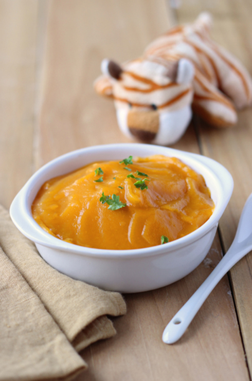 purée de patate douce pour bébé 6 mois