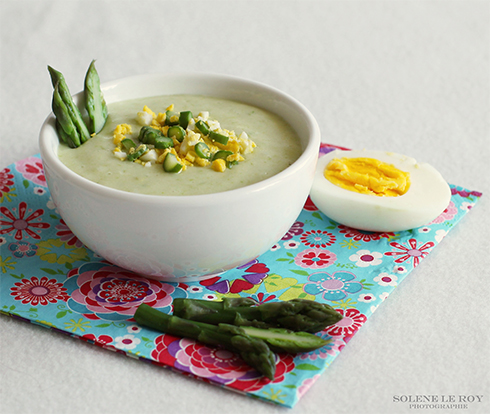 petite crème d'asperge pour bébé