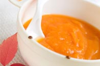 Purée Halloween potiron et patate douce