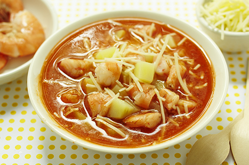 recette bébé bouillabaisse crevette