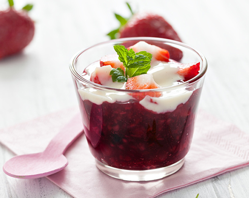recette dessert bébé fruits rouges