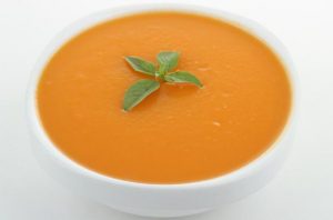 Velouté de tomate et pomme de terre