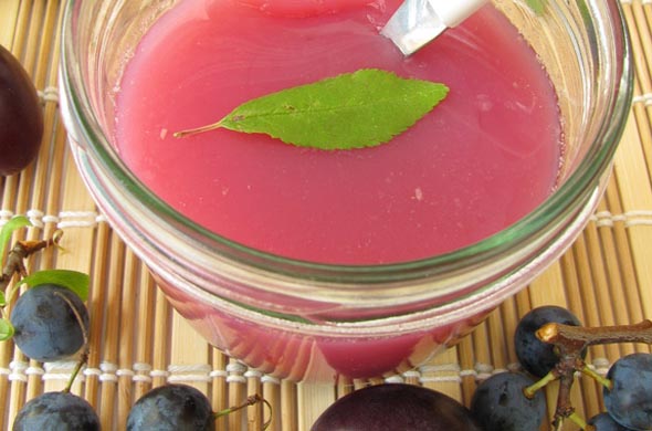Compote prune-poire