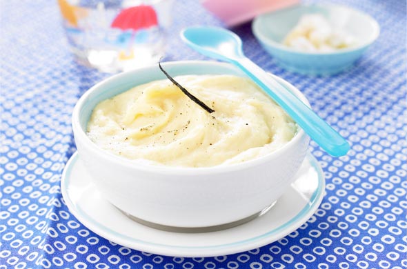 Purée de pomme de terre cabillaud à la vanille