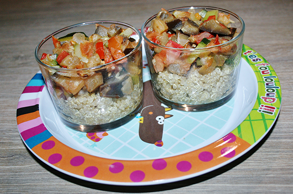 Duo De Quinoa Et Ratatouille Pour Les Tous Petits Cuisine De Bebe
