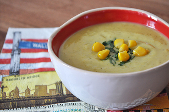 Soupe A L Americaine Au Mais Et Brocolis Chowder Cuisine De Bebe Soupe A L Americaine Au Mais Et Brocolis Chowder Cuisine De Bebe