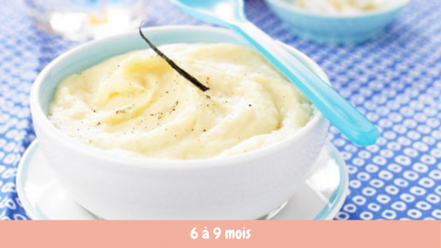 Purée de pomme de terre cabillaud à la vanille | Cuisine de bébé
