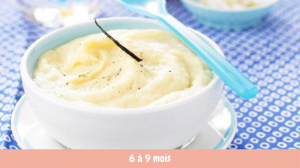 Purée de pommes de terre et cabillaud à la vanille