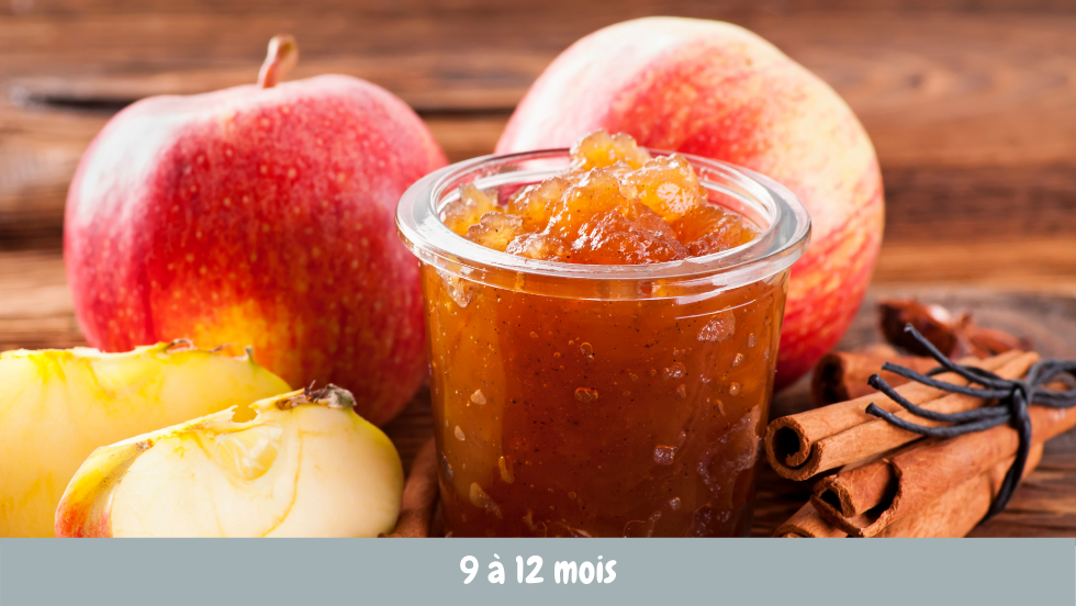Compote Pomme Cannelle Et Coulis De Fraises Cuisine De Bebe