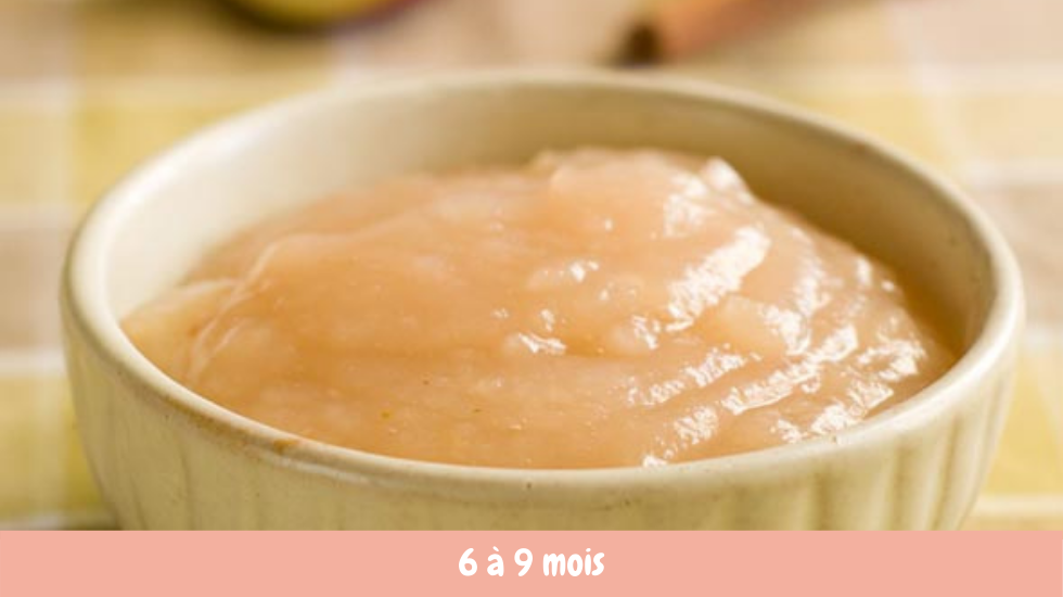 Recette Compote de fruits pour bébé facile