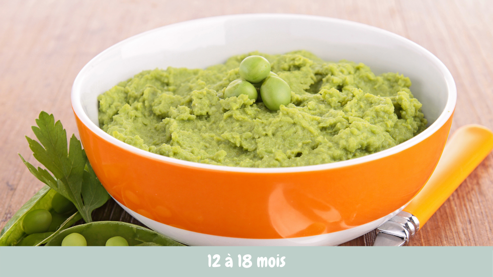 Puree De Petit Pois Pour Bebe Cuisine De Bebe