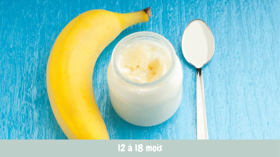 Fromage blanc et petit suisse à la compote de banane aux épices