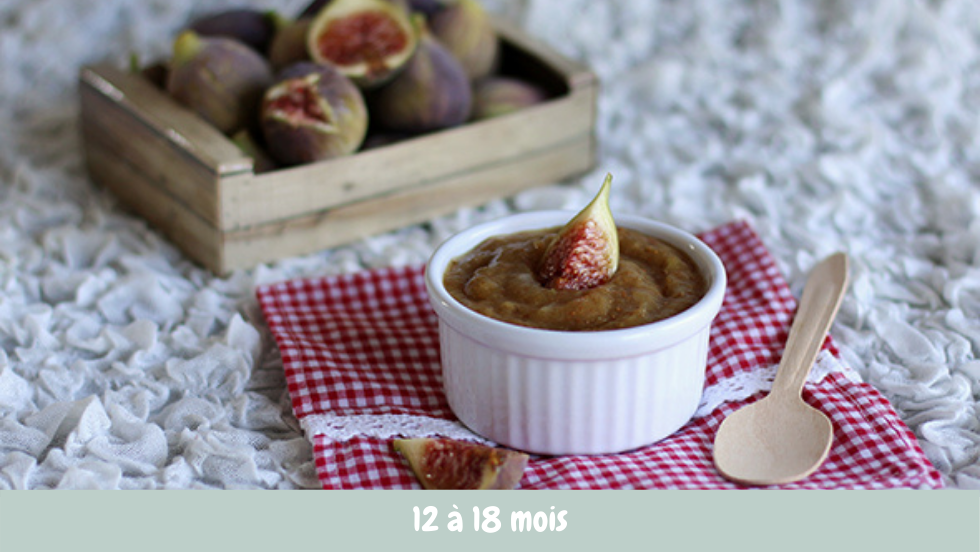 Compote Figue Nectarine Blanche Vanillee Cuisine De Bebe
