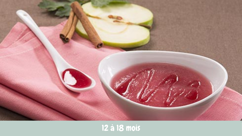 recette compote fraise bébé 6 mois