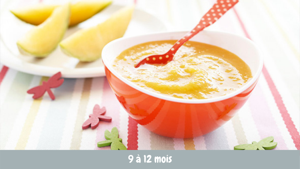 Compote De Peche Et Melon Cuisine De Bebe