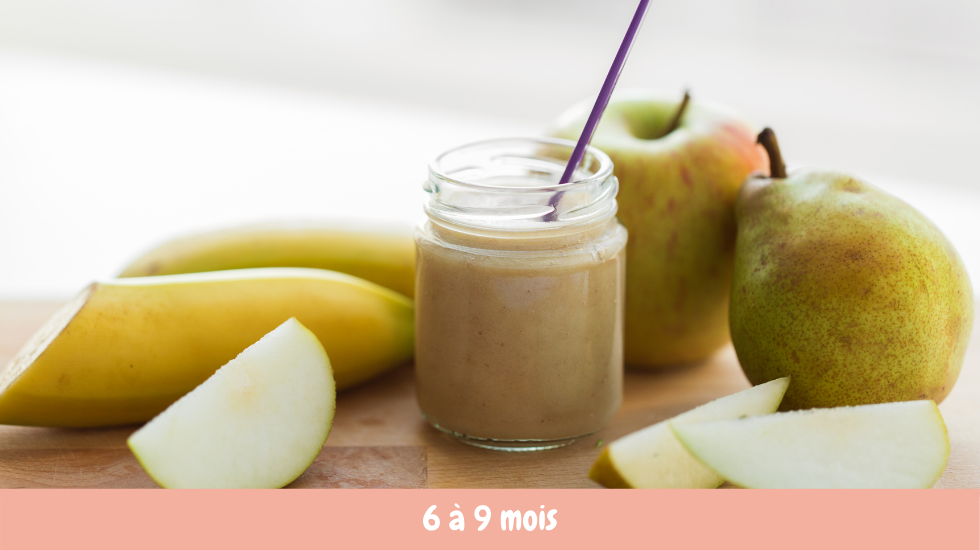 Compote De Poire Et Banane Pour Bebe Cuisine De Bebe