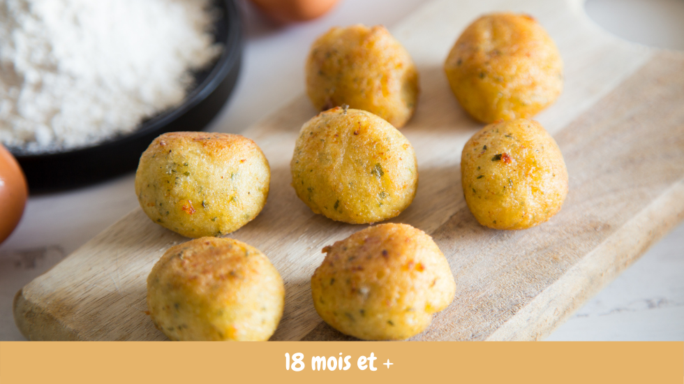 croquette poisson épinard