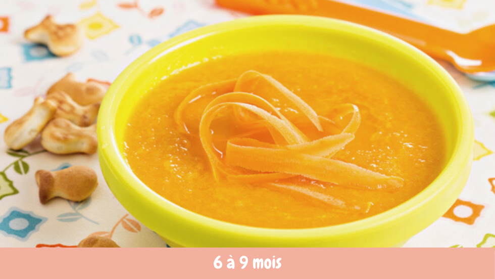Soupe De Carottes Au Kiri Cuisine De Bebe