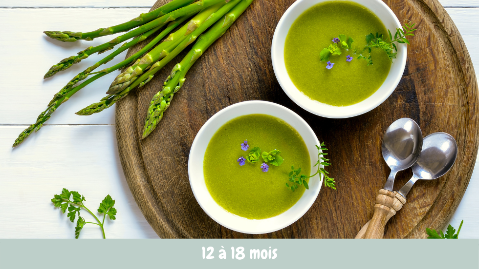 Puree D Asperges Vertes Au Basilic Cuisine De Bebe