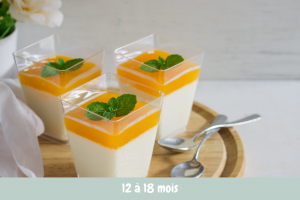 panna cotta abricot