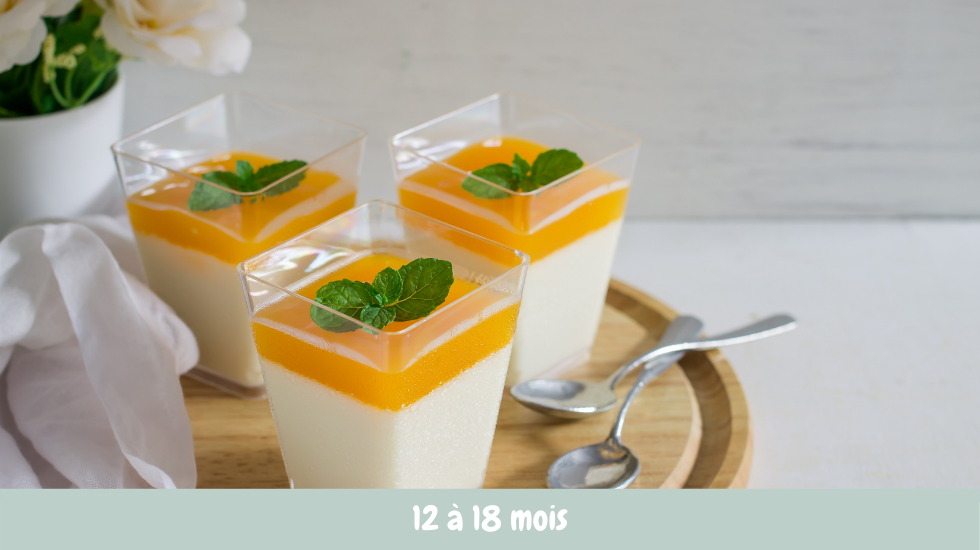 panna cotta abricot