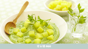 Purée de pomme de terre, avocat et blanc de poulet