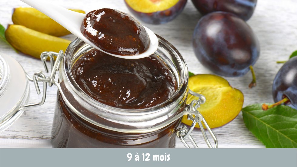 Compote prunepoire Cuisine de bébé