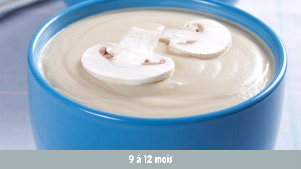 Veloute de champignons Cuisine de bebe