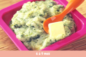 recette bébé epinard pomme de terre poireaux