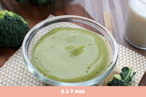 purée brocolis bébé