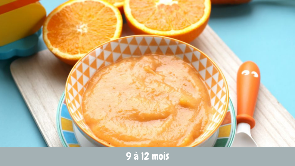 Gouter Carotte Orange Banane Cuisine De Bebe