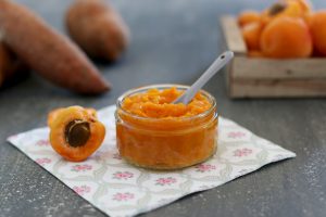 Compote abricot-patate douce