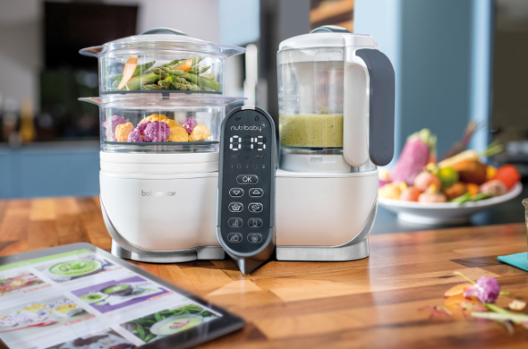 Cuisson vapeur pour bébé - Cuiseur vapeur pour bébé - Mixeur pour aliments  en purée