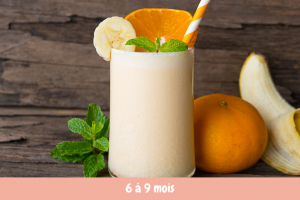 smoothie pomme banane orange