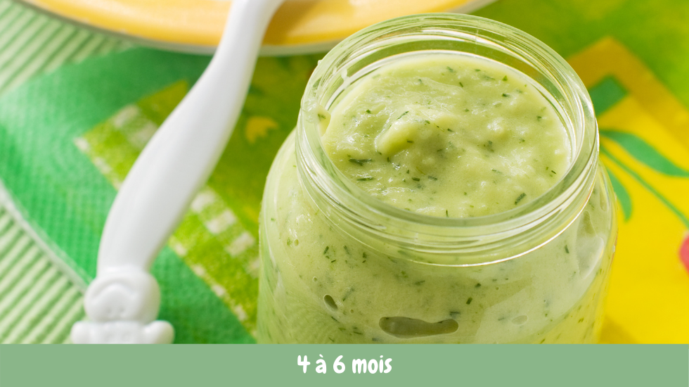 Ma Premiere Puree De Courgette Blog Cuisine De Bebe