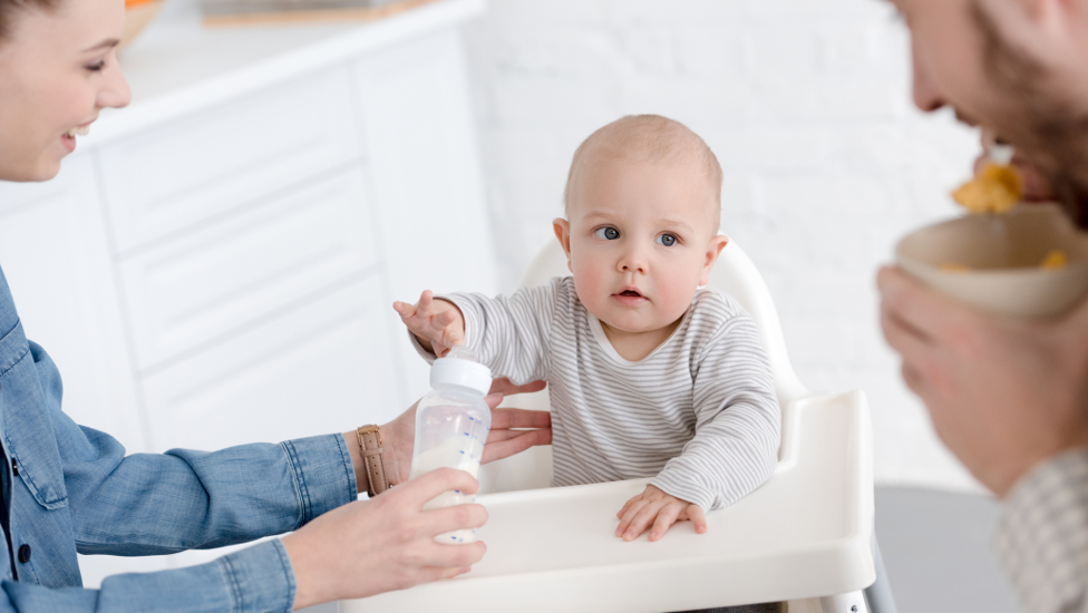 Les 3 Astuces Pour Faciliter La Transition Lait Puree Cuisine De Bebe