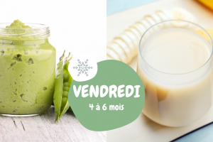 idées recette bébé hiver 4-6 mois