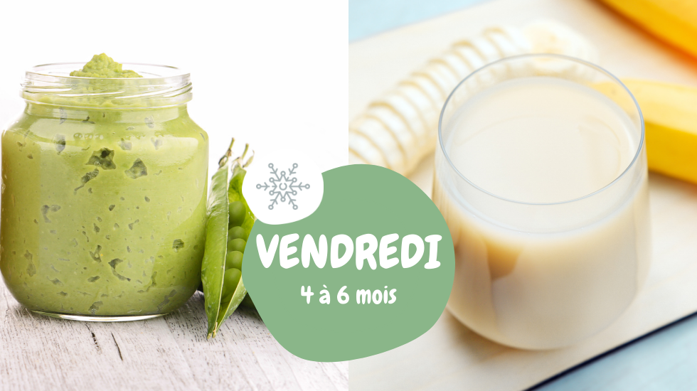 idées recette bébé hiver 4-6 mois