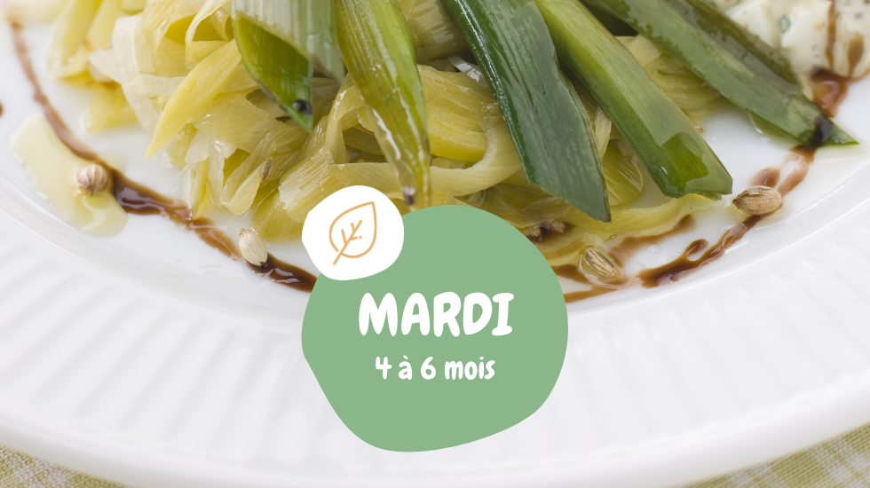 recettes bébé 4 6 mois