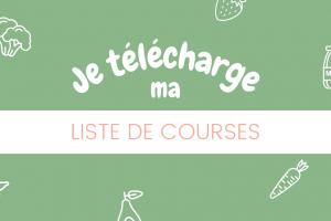 je télécharge ma liste de courses